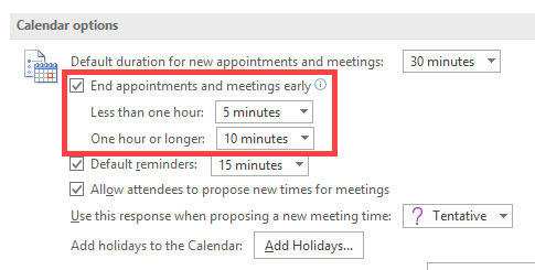 outlook for mac meetings during one week showing up an hour later